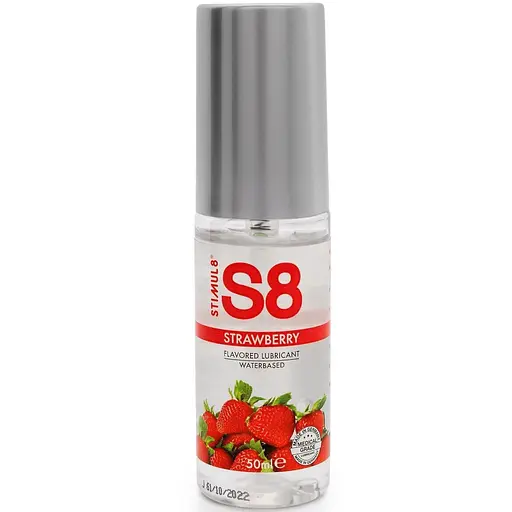 Лубрикант на водній основі Stimul8 Flavored полуниця 50 мл