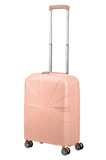 Валіза 55 См American Tourister STARVIBE METALLIC PEACH 55х40х20(23) MD5*76002 - фото 8