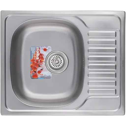 Мойка кухонная HAIBA 58x48 satin (HB0645) - фото 1