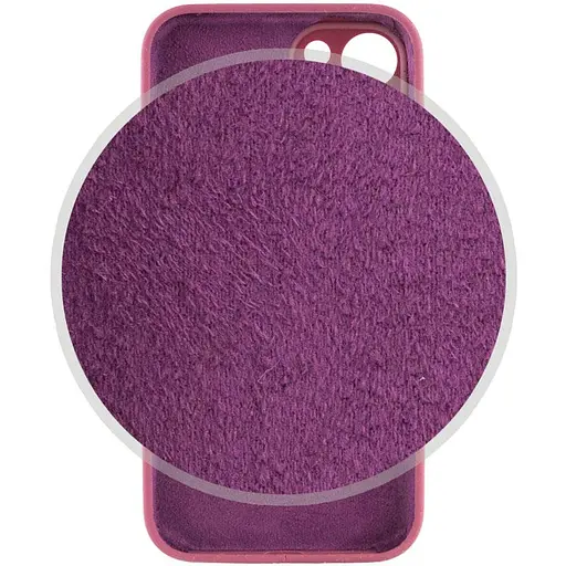 Чохол Epik Silicone Case Full Camera Protective (AA) для Apple iPhone 15 Plus (6.7) Бордовий/Plum - фото 3