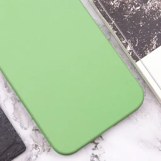 Чохол Lakshmi Silicone Cover Full Camera AA для Samsung Galaxy A06 Зелений/Pistachio - фото 2