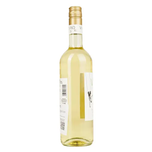 Вино Vi-No Ze-Ro Chardonnay, белое, полусладкое, 0%, 0,75 л - фото 2