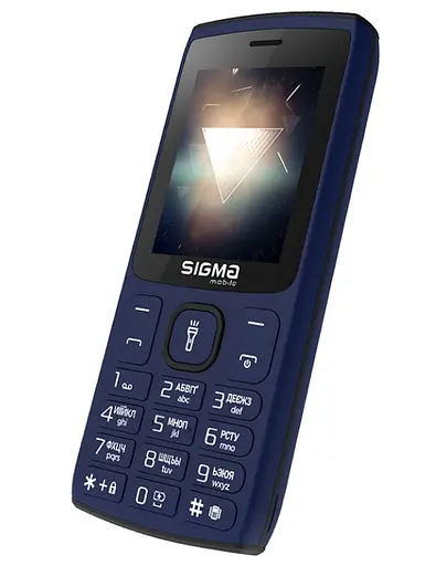 Телефон Sigma X-Style 34 NRG Type-C Blue UA UCRF - фото 3