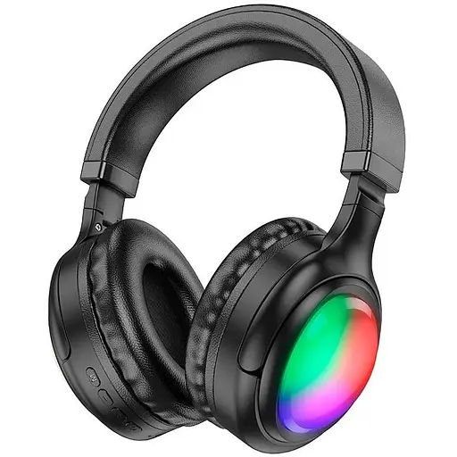 Навушники Hoco Focus BT headphones W48 | BT5.3, AUX / BT / TF, 46h | black
