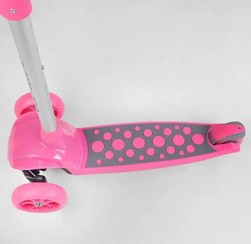 Дитячий самокат Best Scooter L-K61022 рожевий - фото 3