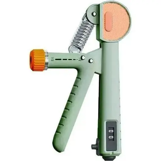 Еспандер кістьовий з лічильником PowerPlay PP-4401 з регульованим навантаженням 10-60 кг, Зелений (PP_4401_Green) - фото 1