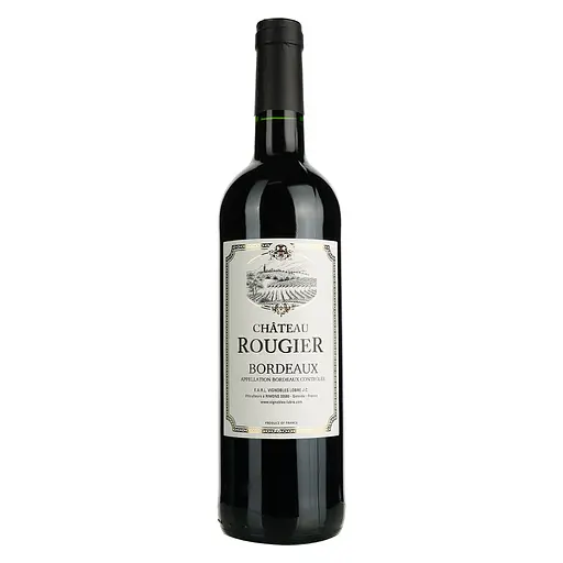 Вино Chateau Rougier Medaille D'or Bordeaux, червоне, сухе, 0,75 л - фото 1
