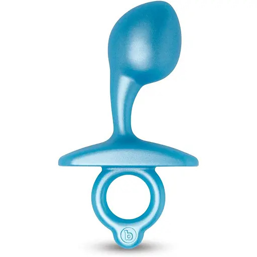 Анальна пробка B-Vibe Bulb Plug 10.7 см (блакитний)