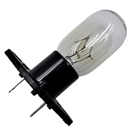 Лампа розжарювання (напруга 220 В, потужність 20 Вт) для мікрохвильової печі Panasonic Z612E9X70EP - фото 2