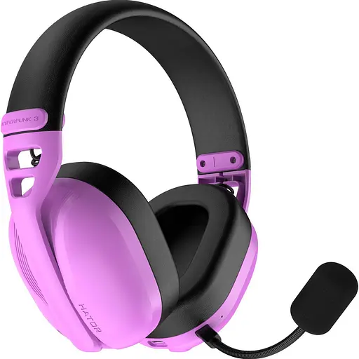 Игровые наушники Hator Hyperpunk 3 Wireless Cyber Violet (ESH19) [141197] - фото 2