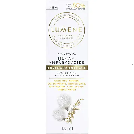 Крем вокруг глаз Lumene Klassikko восстанавливающий антивозрастной 15 мл - фото 1