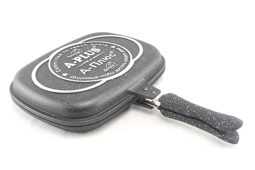 Сковорода двойная гриль 30 см A-PLUS 1500 - фото 1