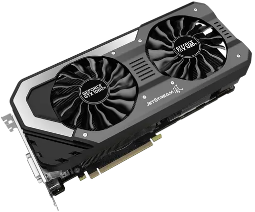Видеокарта GeForce GTX 1080 Ti 11GB Palit Super JetStream (NEB108TS15LC-1020J) Б/У - фото 2