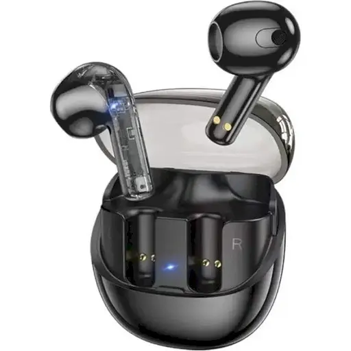 Бездротові навушники Hoco DES34 Glow BT headset Black (2098127095) - фото 5