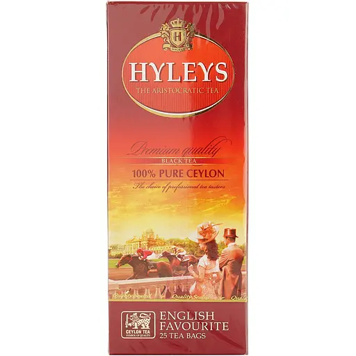 Чай чорний Hyleys Англійський Фаворит 25 пакетиків по 1.8 г (4791045009412)