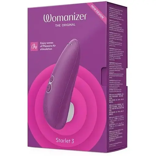 Вакуумный клиторальный стимулятор Womanizer Starlet 3 Violet - фото 6