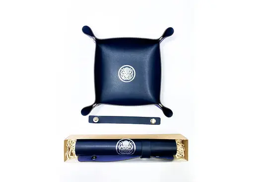 Настільна гра Планета Ігор Лоток для кубиків Ктулху (синій) (Dice tray Cthulhu navy) (pi-dt011) - фото 3