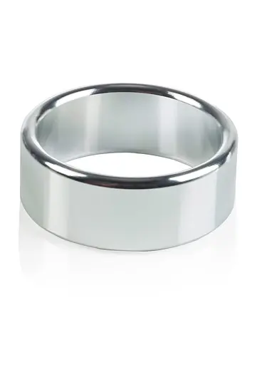 Эрекционное кольцо CalExotics Alloy Metallic Ring 4 см серебристый - фото 2