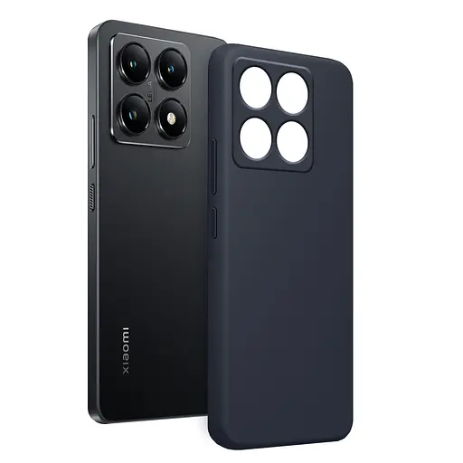 Чохол MAKE Xiaomi 14T Silicone Titan Black - фото 5