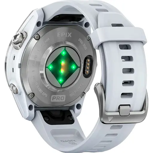 Смарт-годинник Garmin Epix Pro Gen 2 42mm Silver w. Whitestone Band (010-02802-00/01) - фото 5