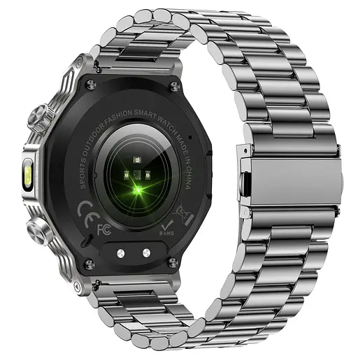 Часы Smart Surf X Pro Silver Steel, 2 ремешка - фото 13