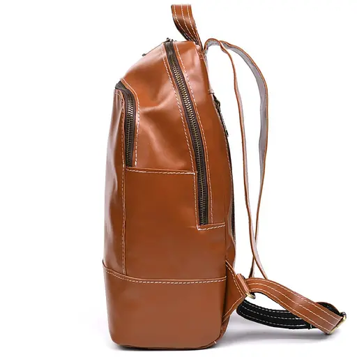 Женский кожаный рюкзак TARWA 27х36х13 см sum0028649 - фото 2