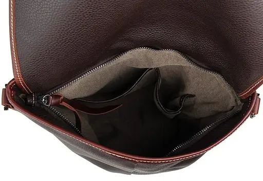 Сумка кожаная мужская Vintage 30,5х32х4 см sum0012436 - фото 8