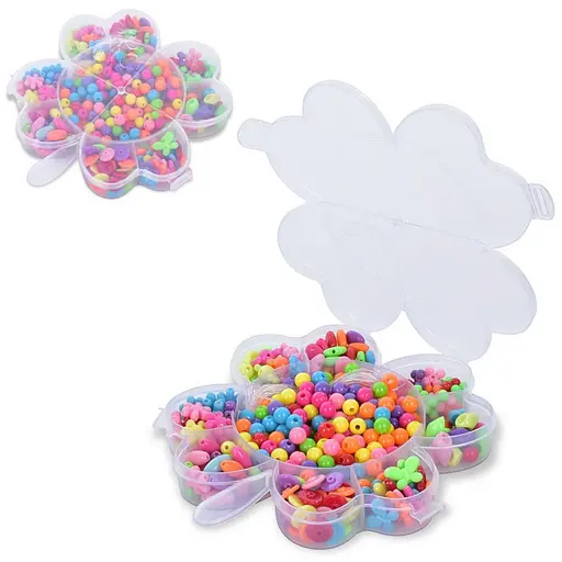 Набір Бісеру D5883-7A, нитки, намистини, в пеналі - фото 2