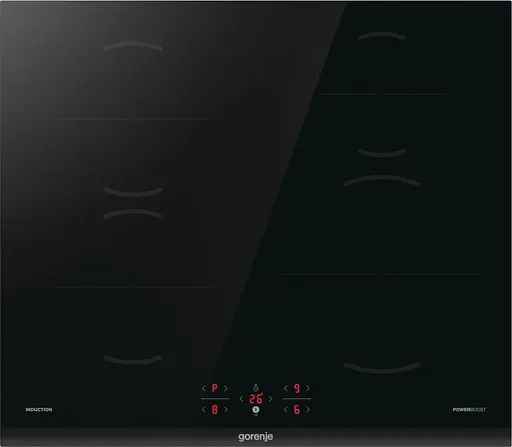 Варильна поверхня Gorenje індукційна, 60см, PowerBoost, TouchControl, чорний - фото 2