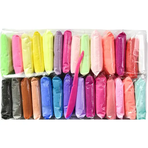 Набір для творчості Strateg U'DO Clay 280 г (10 г x 28 шт.) (30892) - фото 2