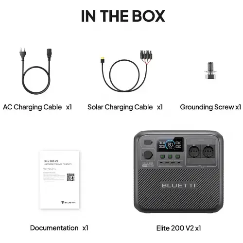Зарядная станция Bluetti Elite 200 V2 2600W 2073Wh - фото 7