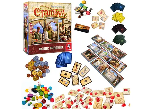 Настольная игра Планета Ігор Стамбул. Полное издание (Istanbul: Big Box) (укр.) (ISBBUA) - фото 15