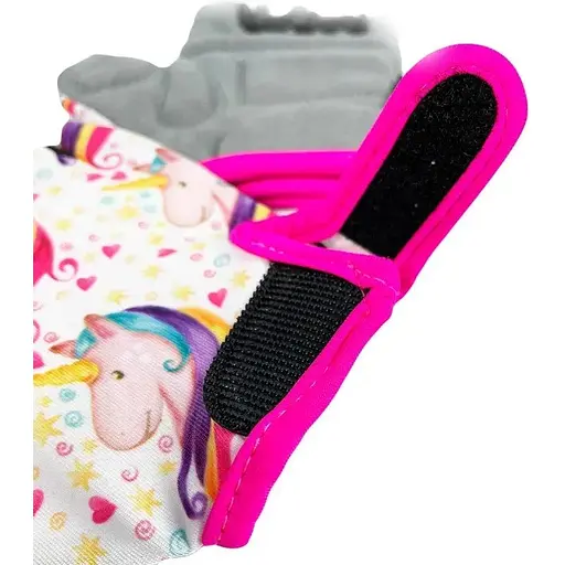 Велорукавиці дитячі Bimbo Bike Kids єдинорог 6-8 років розмір M (90961/1-IS) - фото 6
