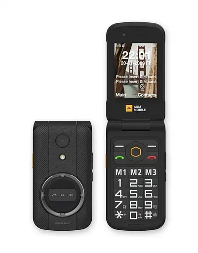 Смартфон AGM M8 Flip russian keyboard - фото 2