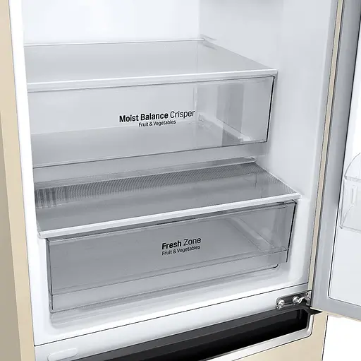 Холодильник LG с нижней морозильной камерой, 203x60х68, 419 л - фото 4