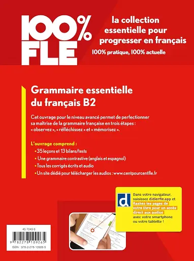 100% FLE B2 Grammaire essentielle du français Livre + didierfle.app - фото 2