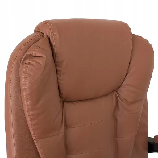 Офисное кресло с подставкой для ног Hanert Ergo Dark Brown - фото 4