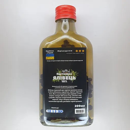 Настоянка на плодах ялівцю 200 мл - фото 1