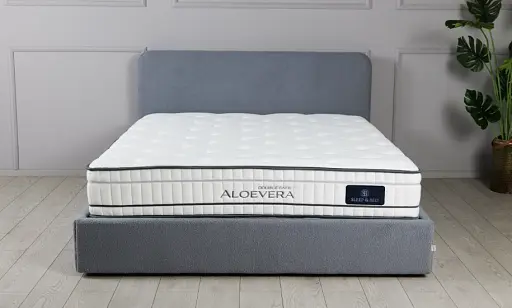 Ліжко Катрін 1,8 сіре з підйомним механізмом - фото 3