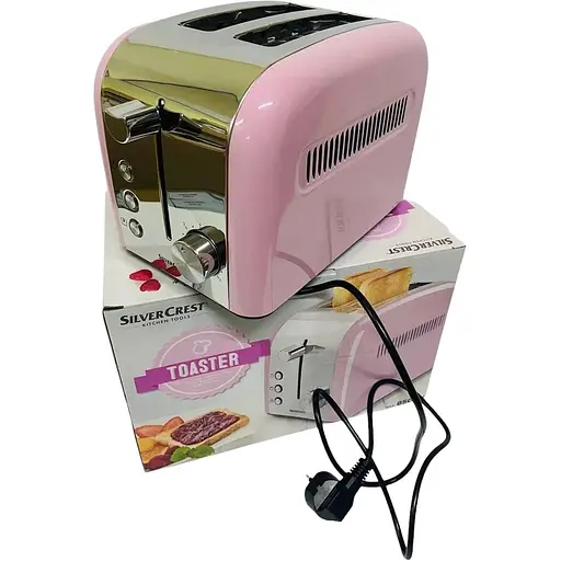Тостер Silver Crest STS 850C1 850W Pink + 7 режимов обжаривания - фото 2