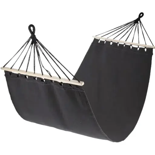 Гамак Jumi Garden тканевый с планкой темно-серый