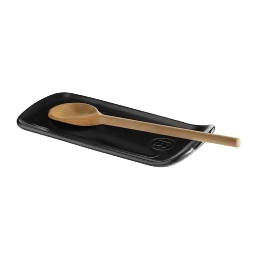 Підставка для ложки Emile Henry Kitchen tools чорна 23 х 10.5 x 3 см (710263)