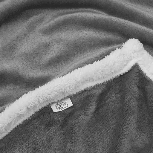 Плед Ardesto Sherpa 160х200 см сірий (ART0203SH) - фото 6
