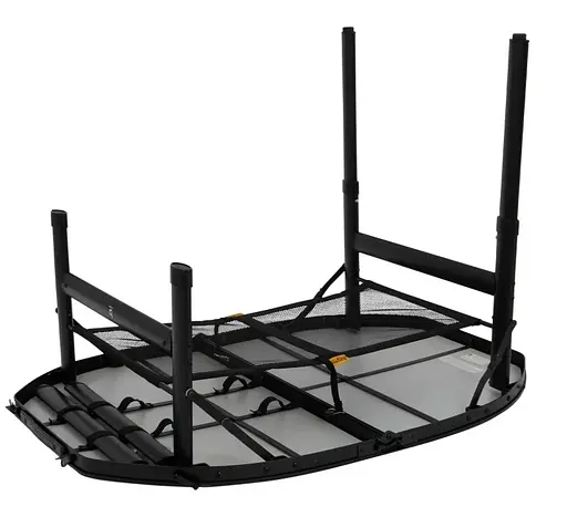 Стол Bo-Camp Northgate 100x70 см Black/Grey (1404189) (DAS303263) - фото 6