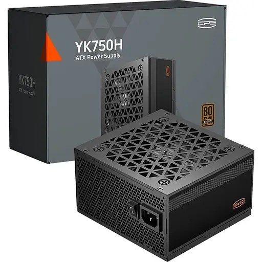Блок живлення PcCooler YK750H 750W ATX 3.1 80+Bronze (P3-YK750H-B1HWBK1-EU) - фото 6