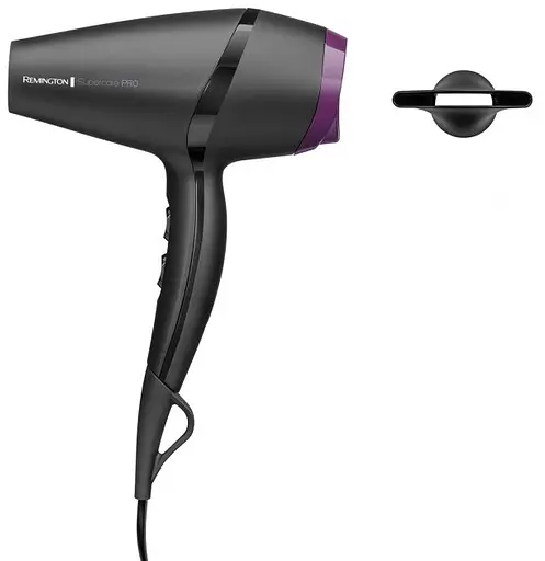 Фен Remington Supercare PRO 2100 AC motor, 2100Вт, 3 режими, іоніз-я, хол. обдув, чорний - фото 4