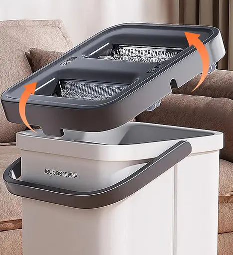 Набор швабра и ведро с отжимом Joybos Z87 (четыре сменные насадки) - фото 13