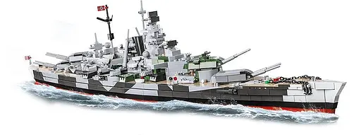 Конструктор COBI корабель 1:300 Battleship TIRPITZ 4839 - фото 4