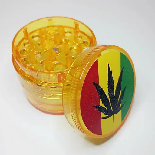 Гриндер для измельчения табака HL-176 Конопля Orange (10855) - фото 3