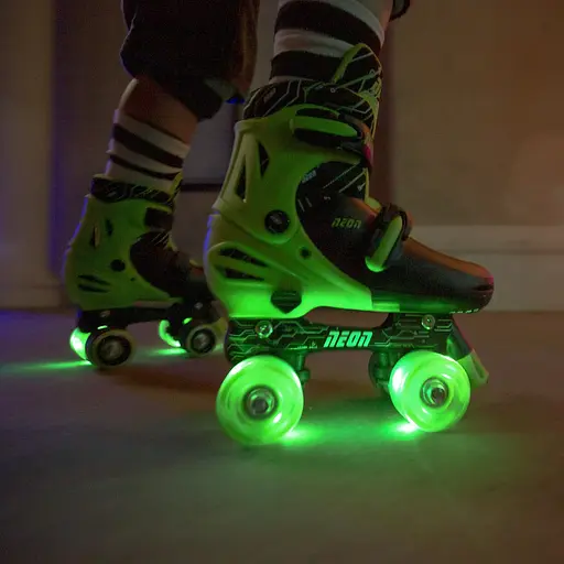 Ролики Neon Combo Skates Размер 34-37 Салатовый - фото 4